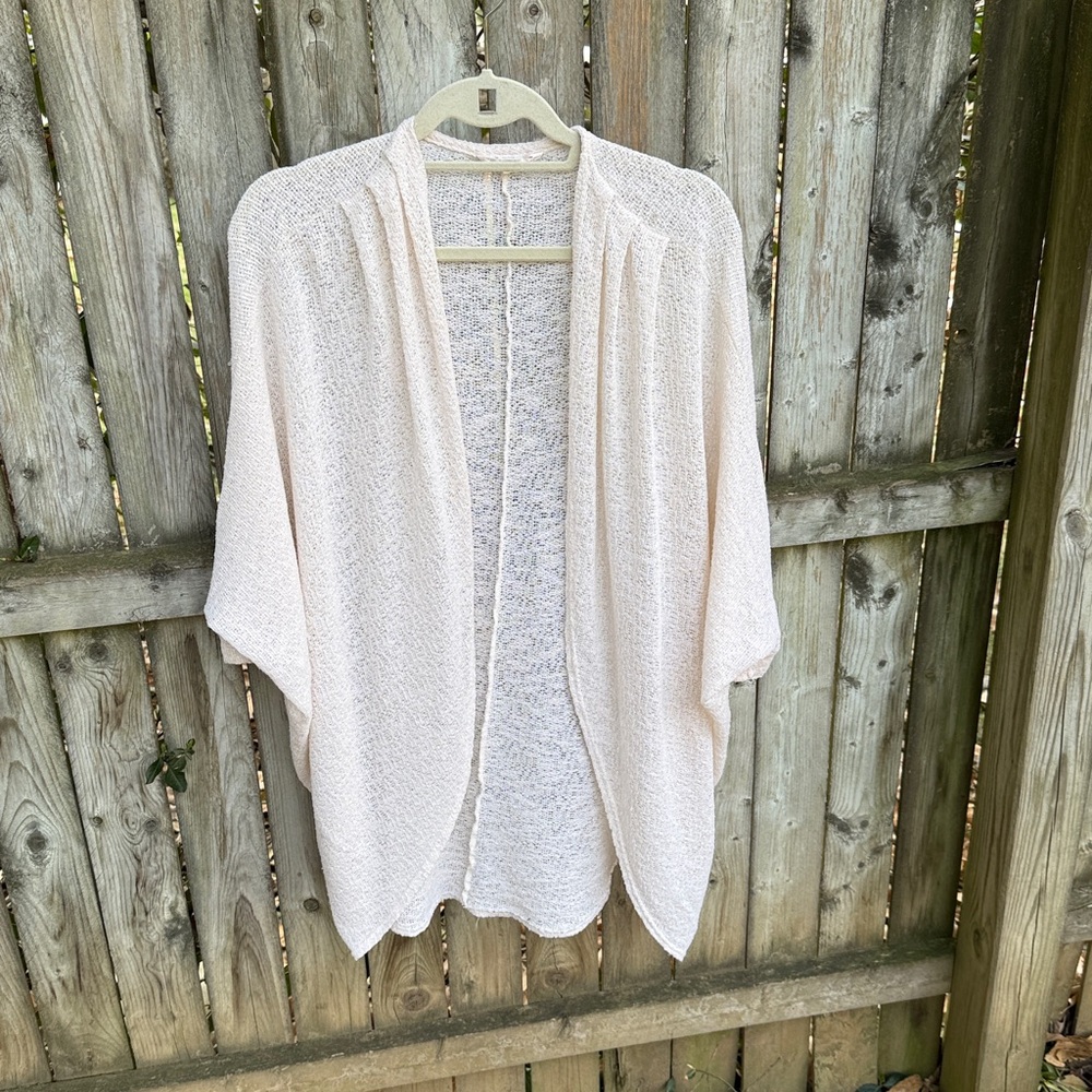 FREE w/purchase Nordstrom Painted Threads Dolman Sleeve Hi Lo Cardigan Jr S 0 2
